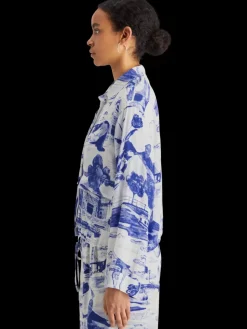 Best Scotch & Soda UTILITY FLUID SHIRT