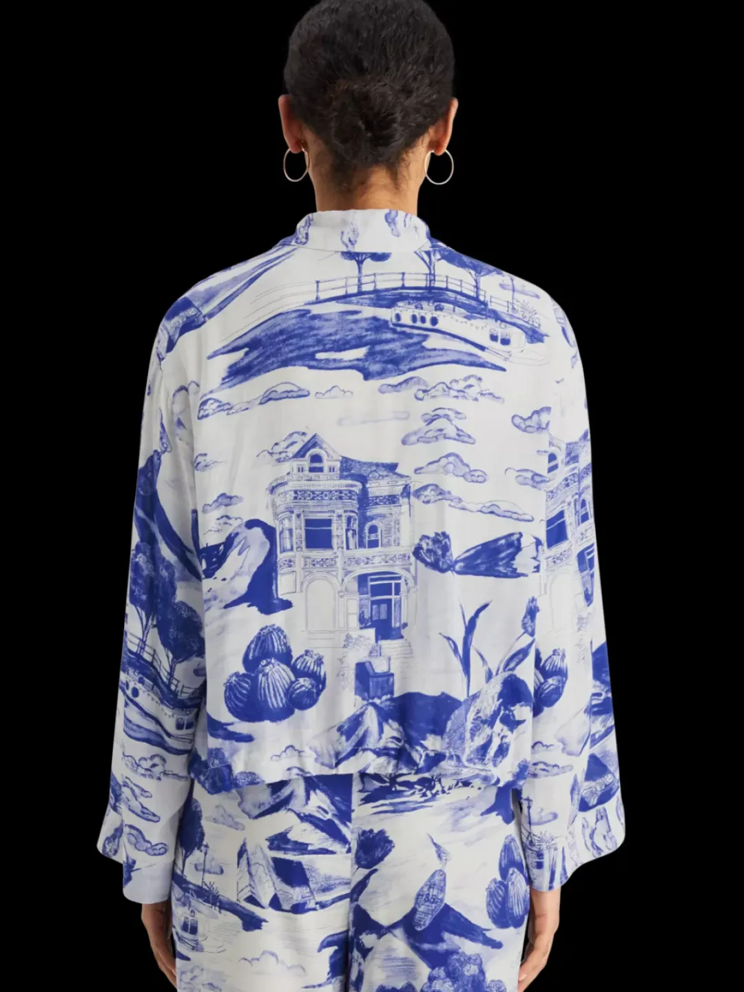 Best Scotch & Soda UTILITY FLUID SHIRT