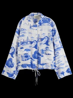 Best Scotch & Soda UTILITY FLUID SHIRT