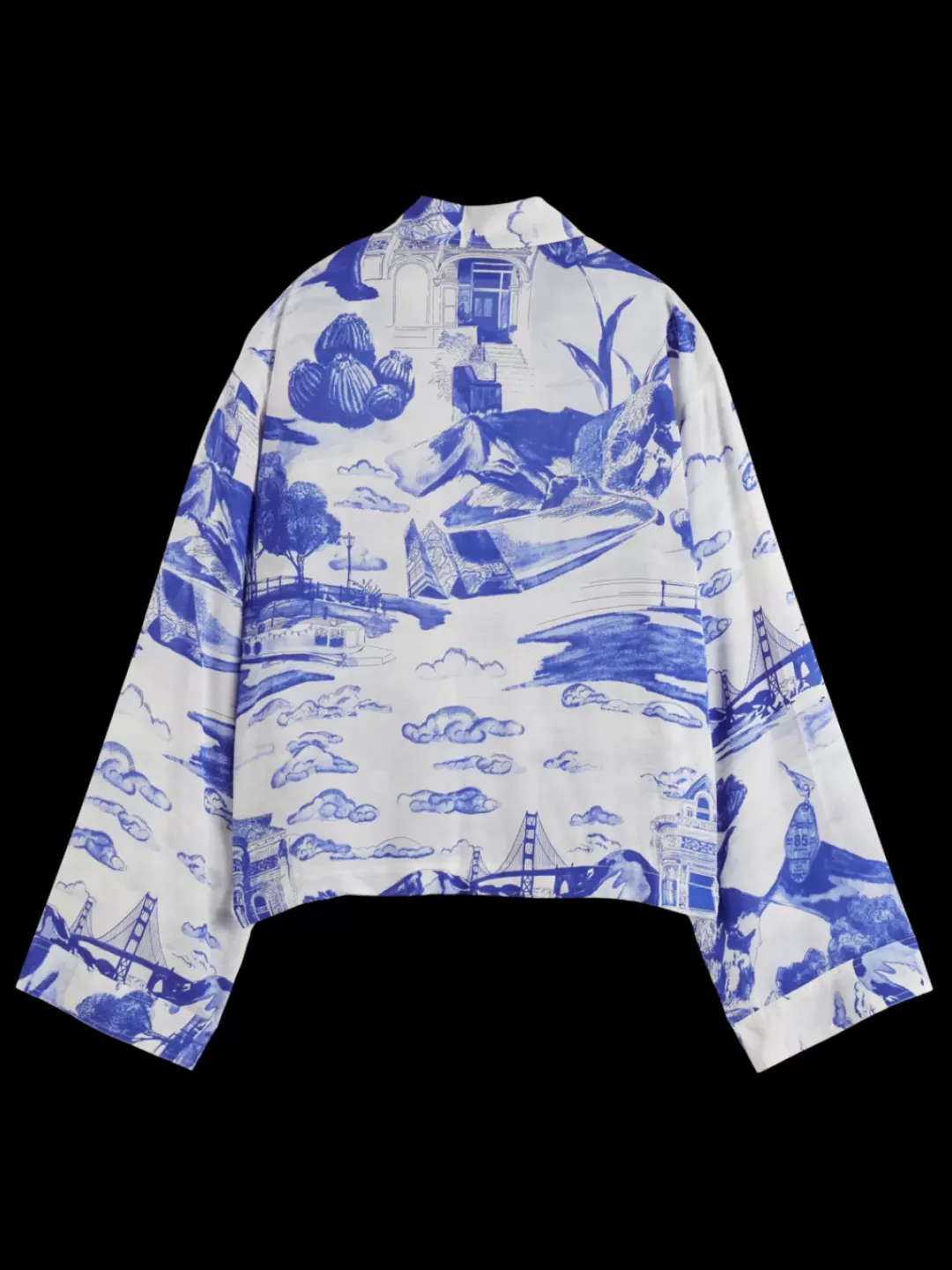 Best Scotch & Soda UTILITY FLUID SHIRT