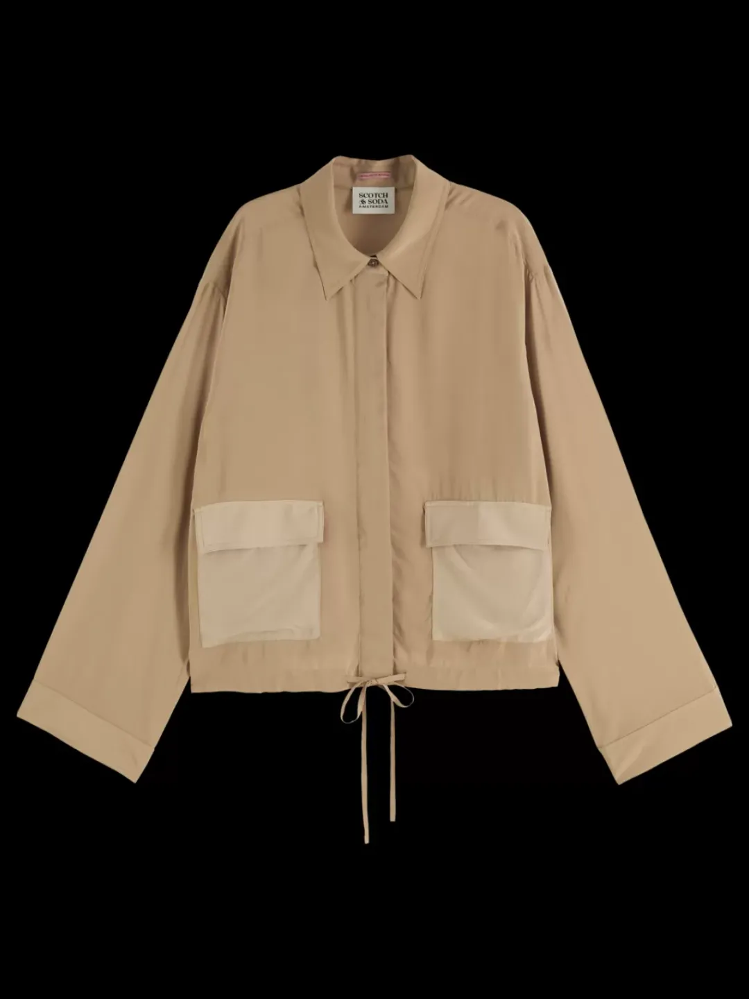 Best Scotch & Soda UTILITY FLUID SHIRT
