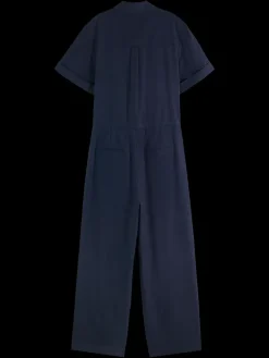 Outlet Scotch & Soda Utility jumpsuit Night