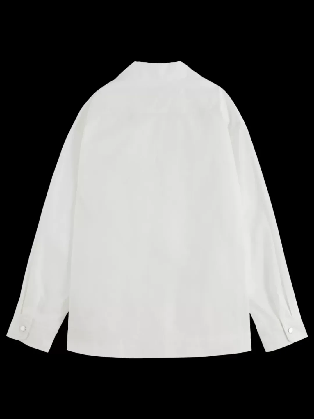 New Scotch & Soda UTILITY SHIRT WITH ZIP White