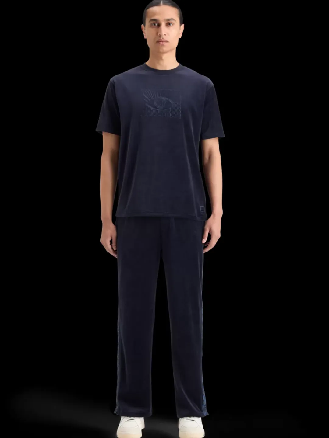 New Scotch & Soda VELOUR T-SHIRT Night