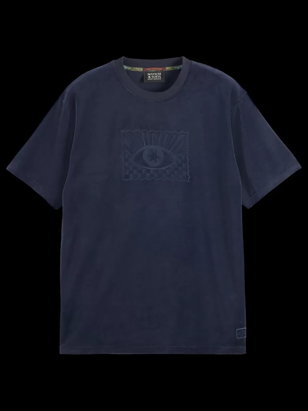 New Scotch & Soda VELOUR T-SHIRT Night