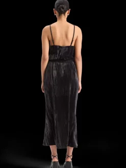 Sale Scotch & Soda VELVET SKIRT EveningBlack