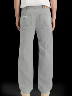 Sale Scotch & Soda Verve - acid washed cotton-blend worker pant Asphalt