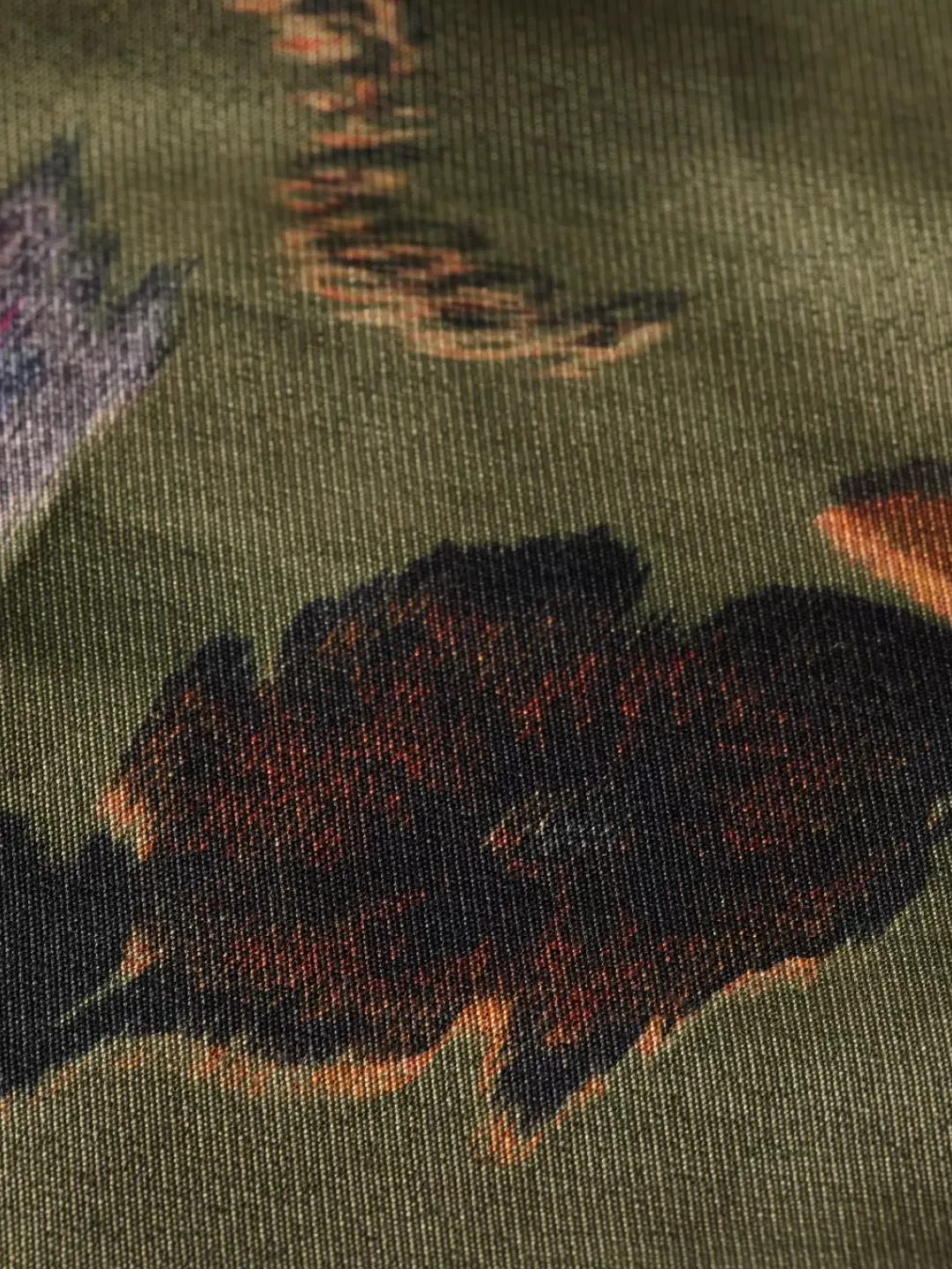 Hot Scotch & Soda Violet poetry tapestry kick flare pant PoetryTapestryMilitary