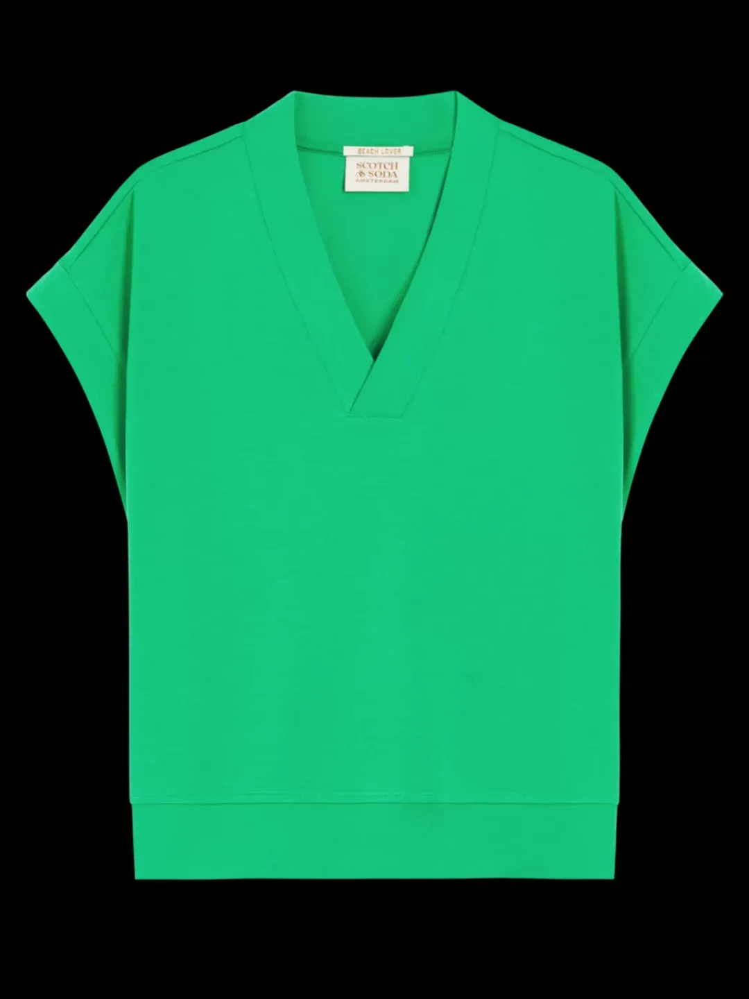 Clearance Scotch & Soda V-NECK SLEEVELESS MODAL SWEATSHIRT