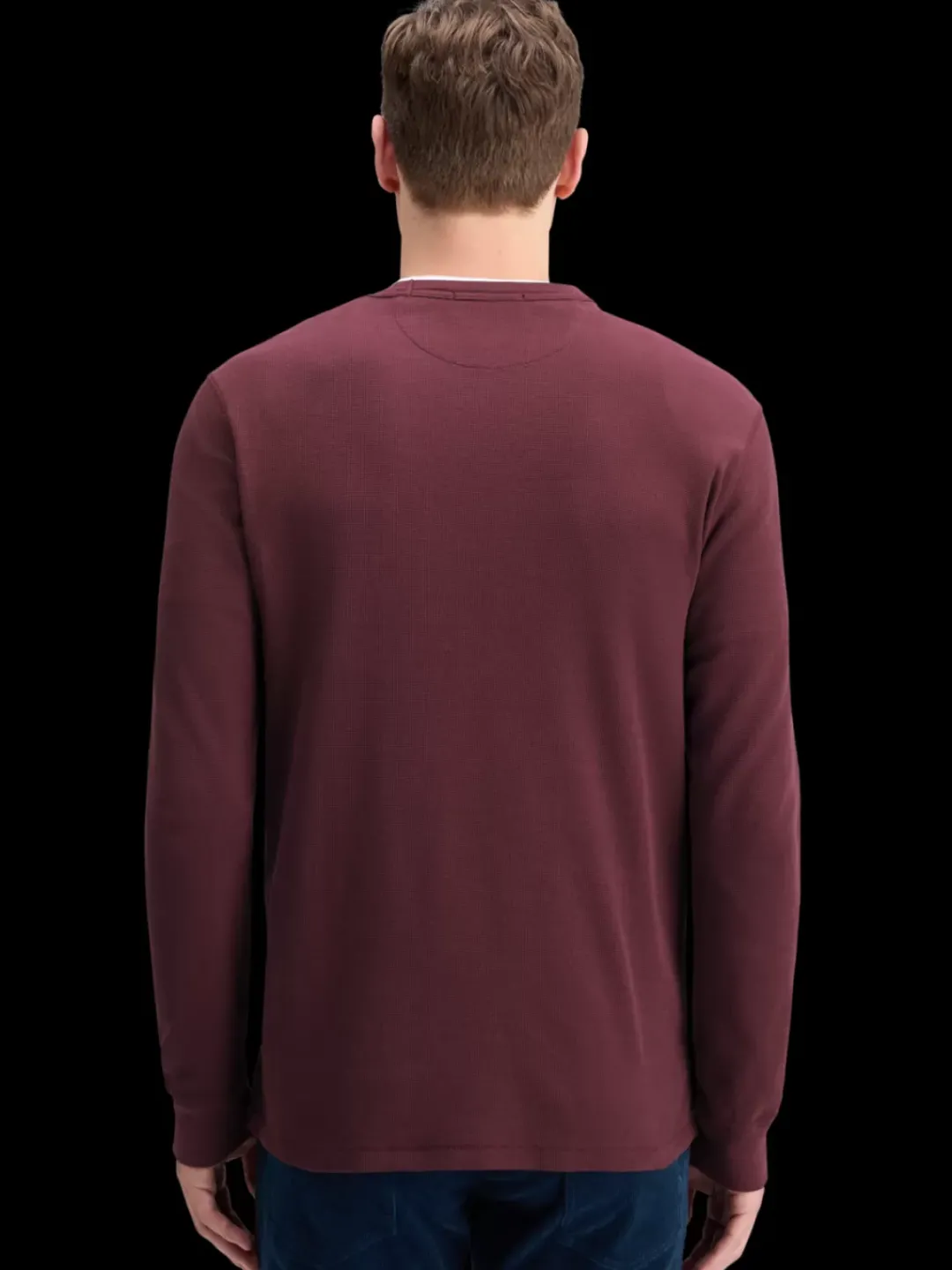 Discount Scotch & Soda WAFFLE T-SHIRT LS