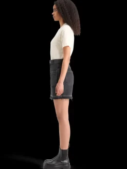 Discount Scotch & Soda WASHED BLACK DENIM MINI SKIRT WITH CARGO POCKETS CityBuzz