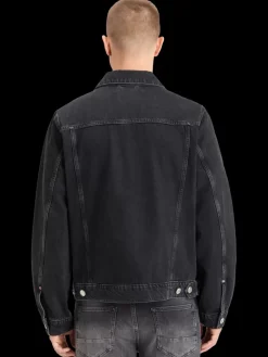 Discount Scotch & Soda WASHED BLACK DENIM TRUCKER JACKET CityBuzz