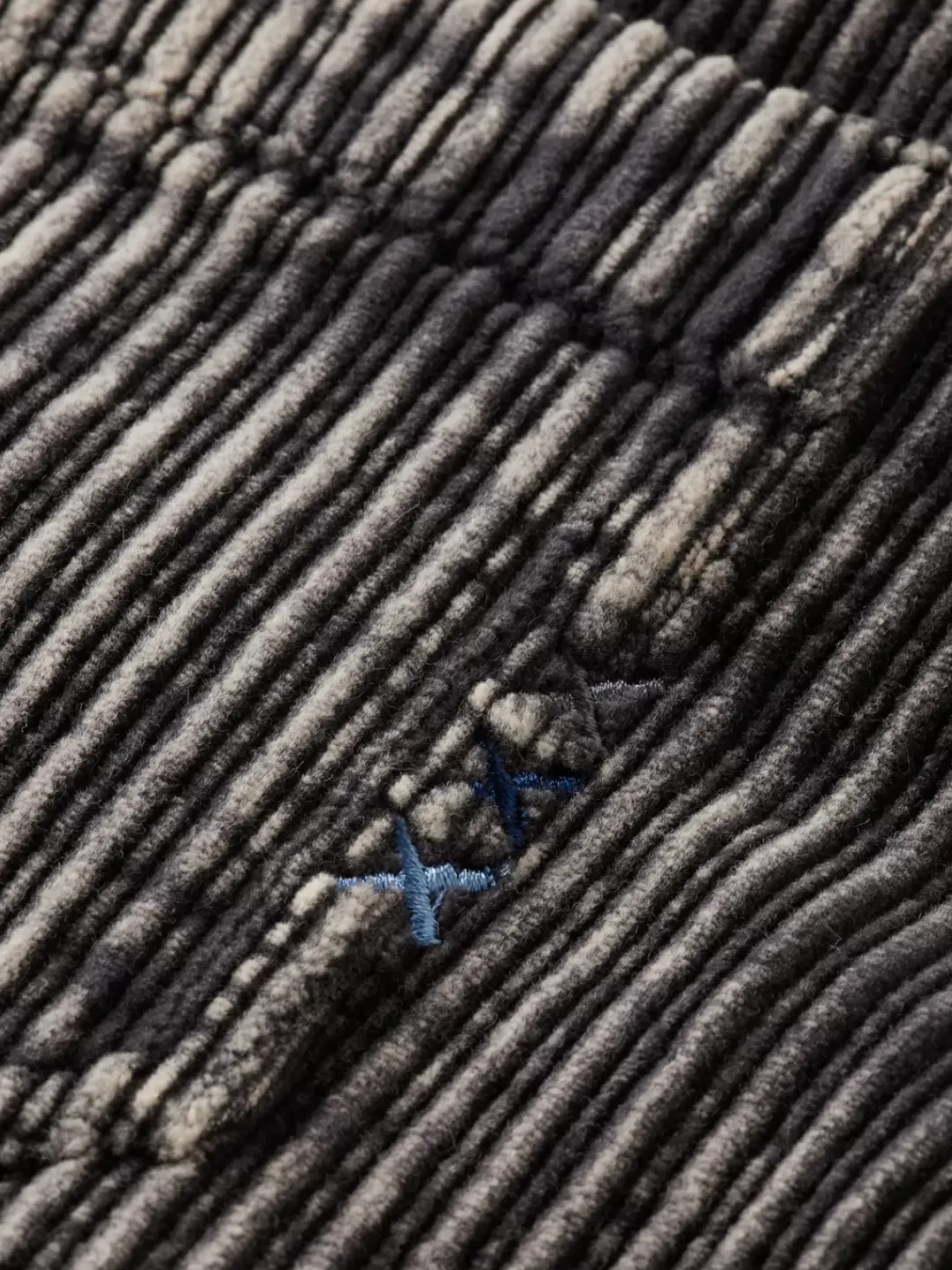 Hot Scotch & Soda WASHED CORDUROY JACKET WITH DETACHABLE INNER GILET Black