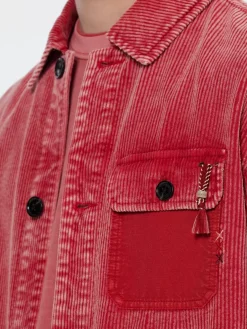 Online Scotch & Soda Washed corduroy worker jacket
