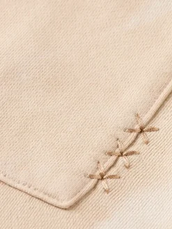 Hot Scotch & Soda Washed polo collar sweatshirt Pebble