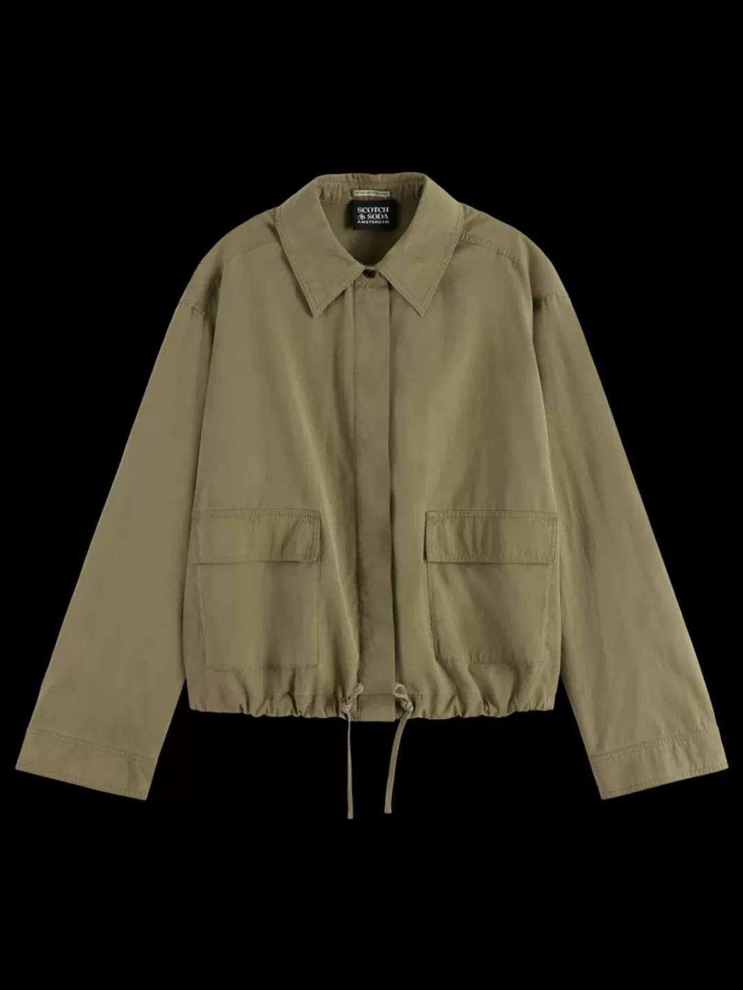 Discount Scotch & Soda WASHED SHIRT WashedMilitary