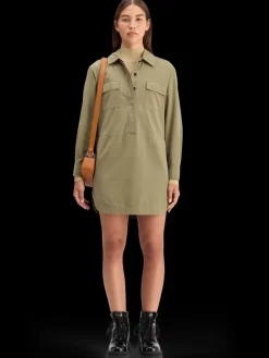 Fashion Scotch & Soda WASHED SHIRT DRESS WashedMilitary