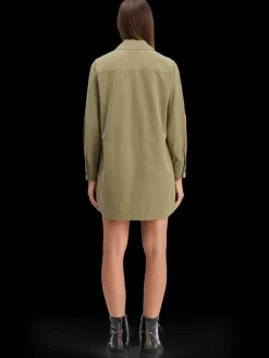 Fashion Scotch & Soda WASHED SHIRT DRESS WashedMilitary