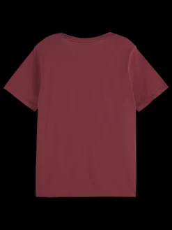 Best Scotch & Soda WASHED WITH CHEST ARTWORK RELAXED FIT T-SHIRT
