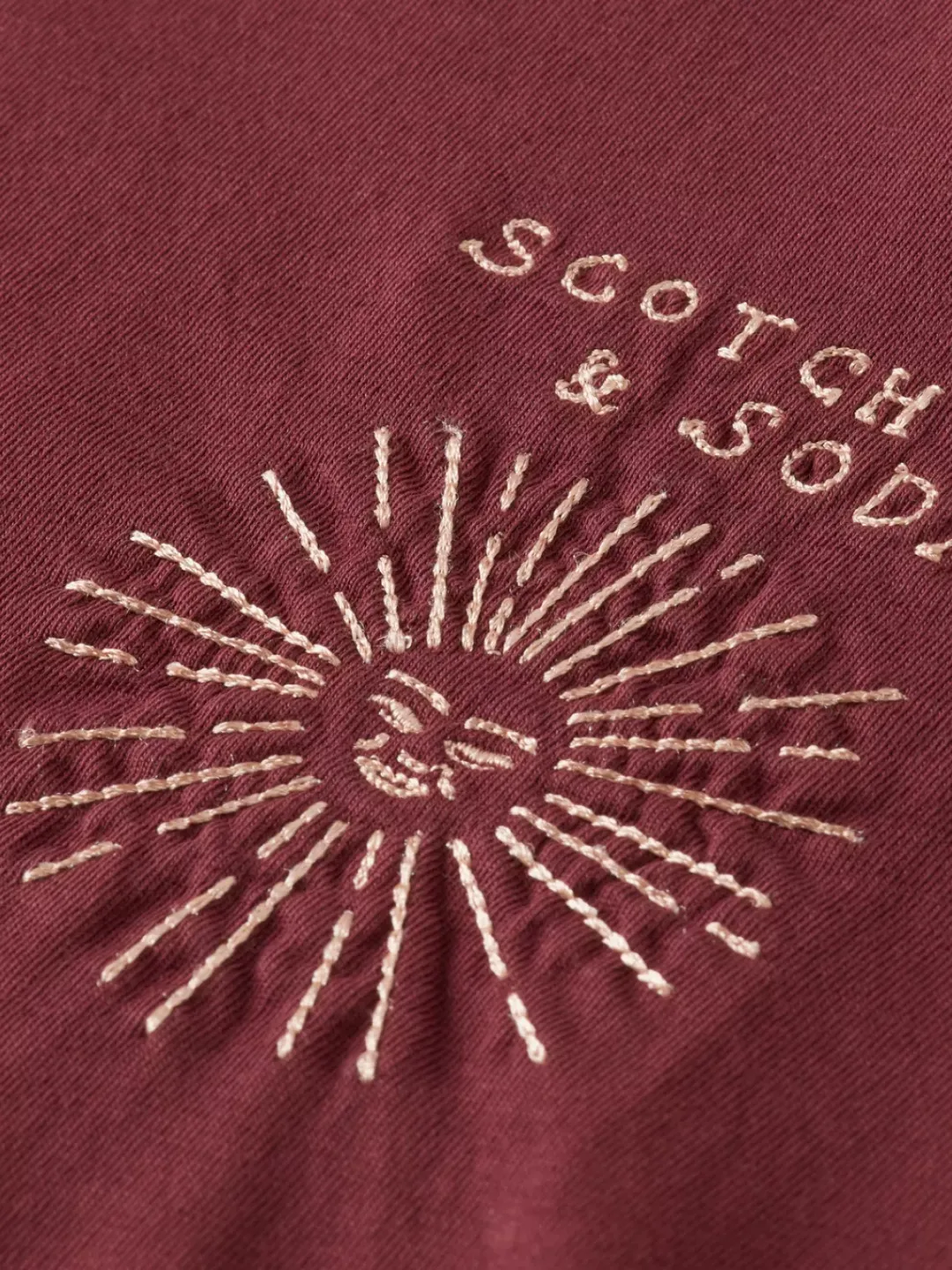 Best Scotch & Soda WASHED WITH CHEST ARTWORK RELAXED FIT T-SHIRT