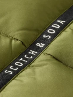 Outlet Scotch & Soda WATER REPELLENT HOODED PUFFER JACKET