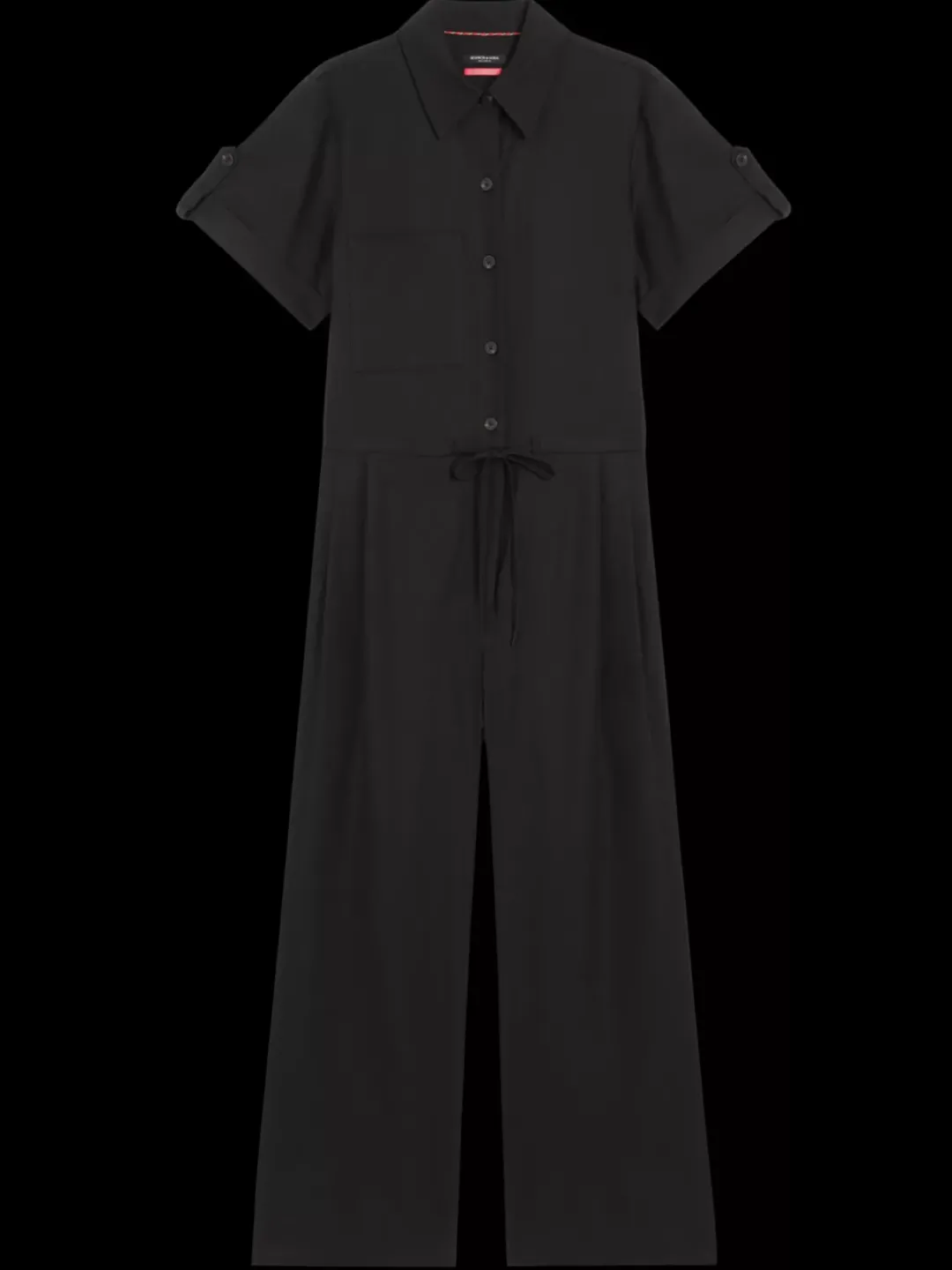 Fashion Scotch & Soda WIDE LEG JUMPSUIT EveningBlack