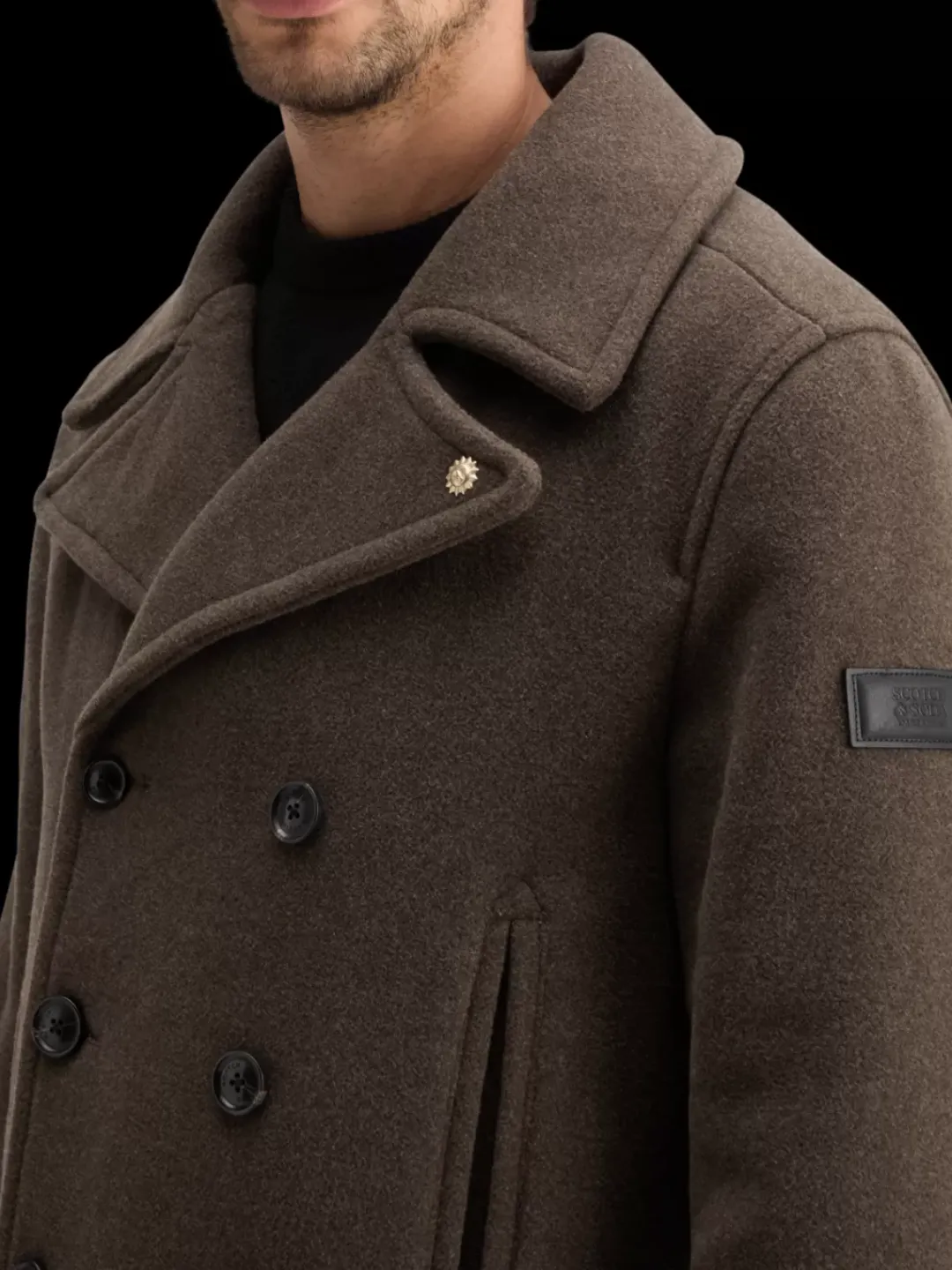 Sale Scotch & Soda WOOL BLEND PEACOAT