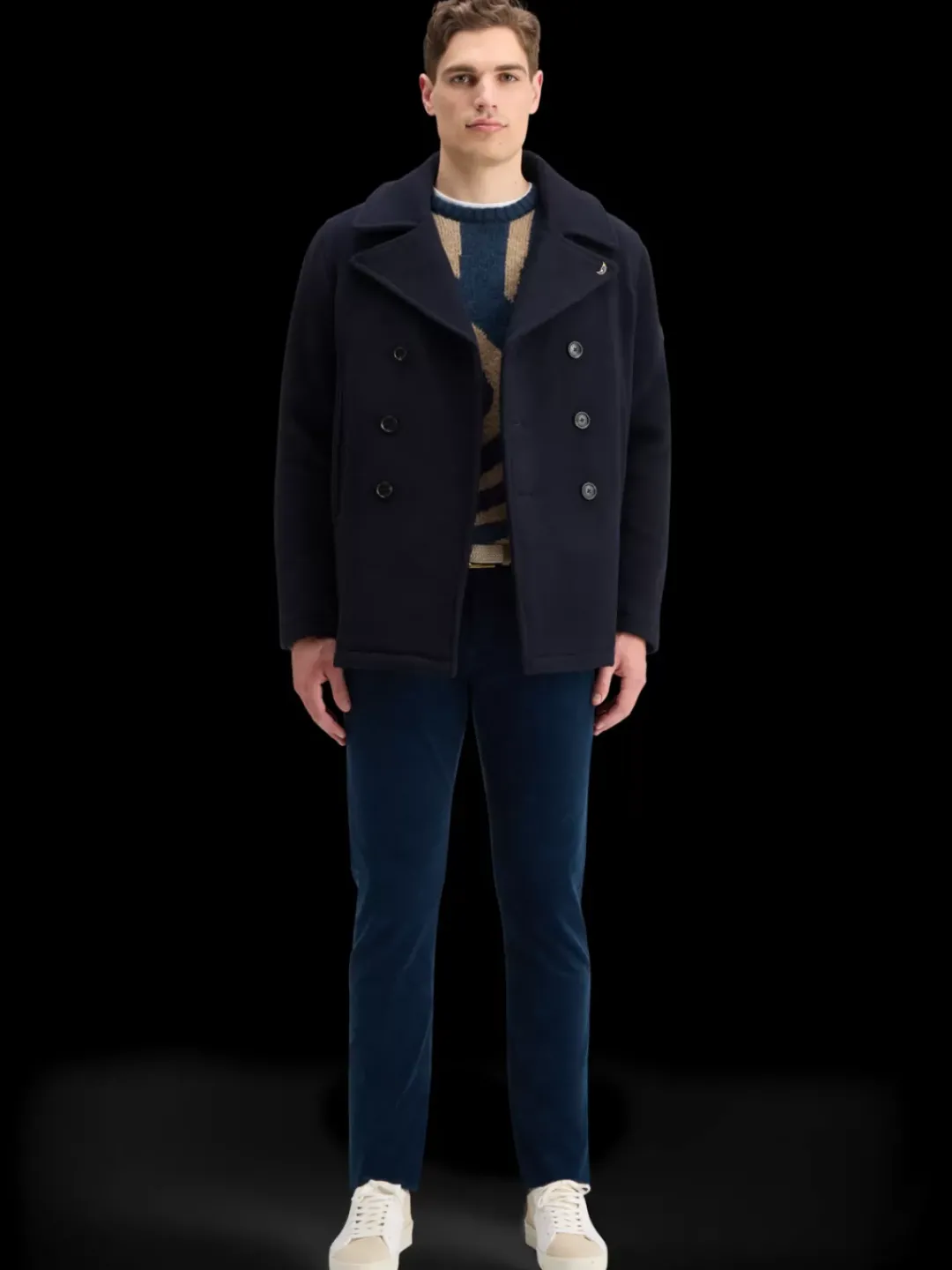 Sale Scotch & Soda WOOL BLEND PEACOAT