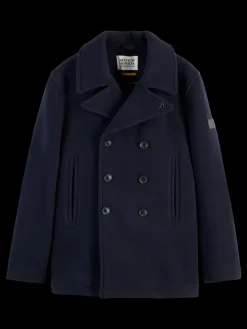 Sale Scotch & Soda WOOL BLEND PEACOAT