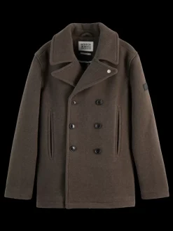 Sale Scotch & Soda WOOL BLEND PEACOAT