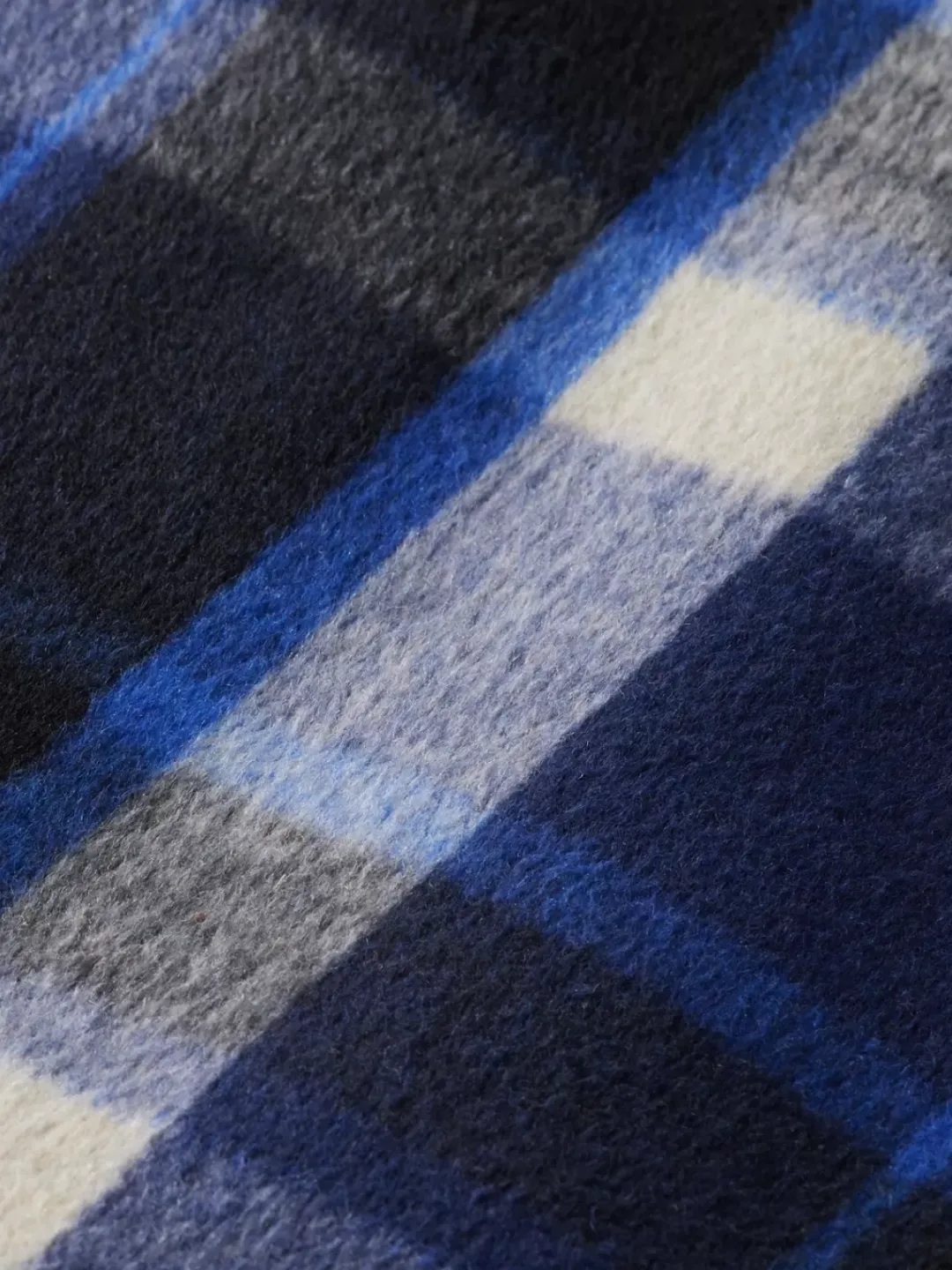 Hot Scotch & Soda WOOL BLEND TRUCKER Bookworm/EcruandRoadTripBlueCheck