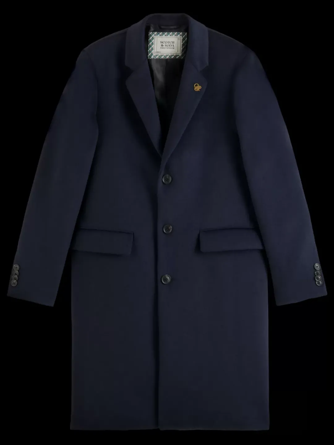 Best Scotch & Soda WOOL CLASSIC OVERCOAT