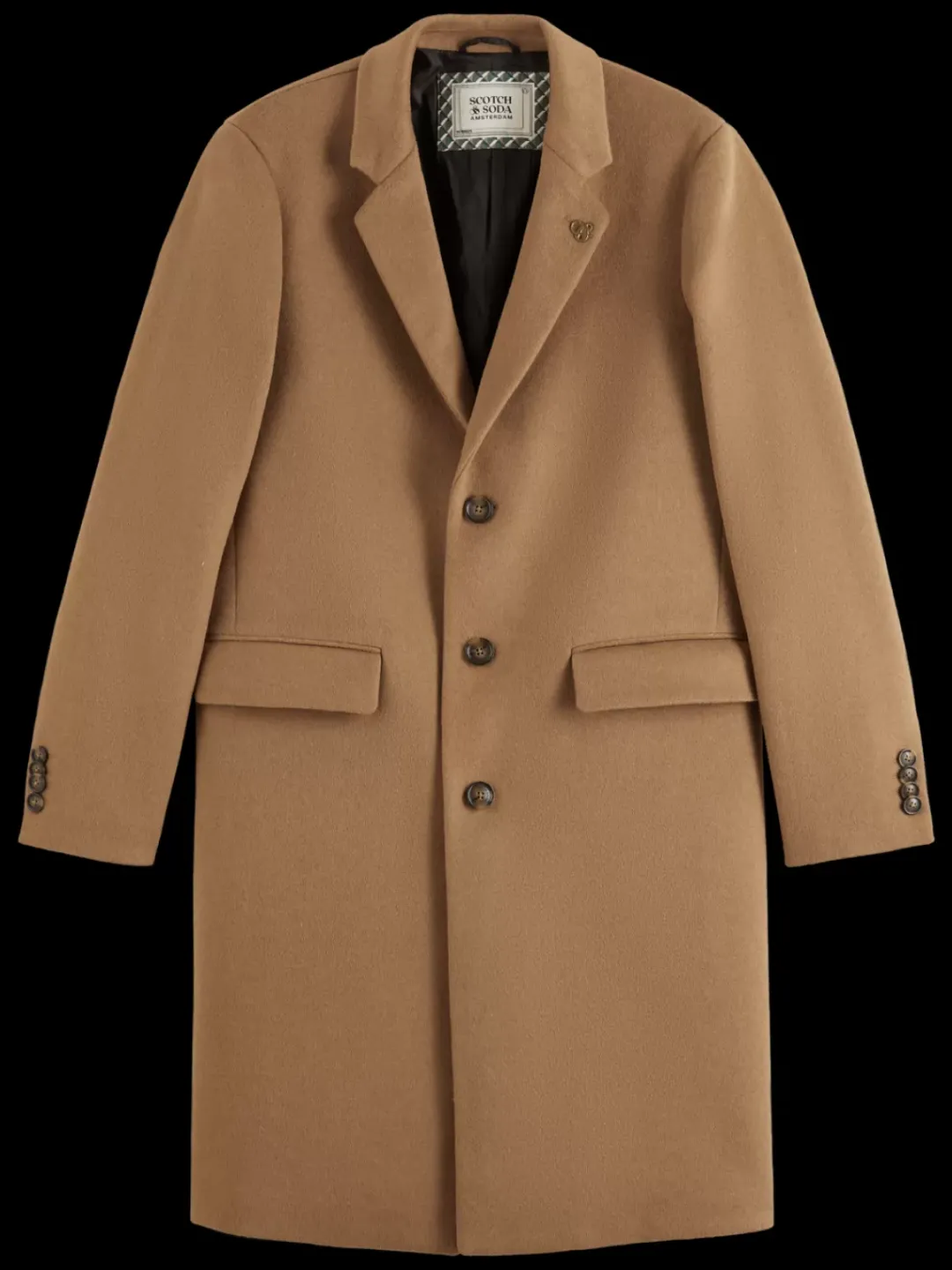 Best Scotch & Soda WOOL CLASSIC OVERCOAT