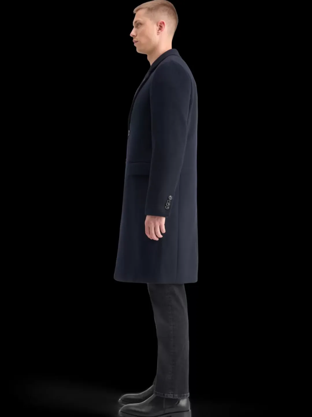 Best Scotch & Soda WOOL CLASSIC OVERCOAT