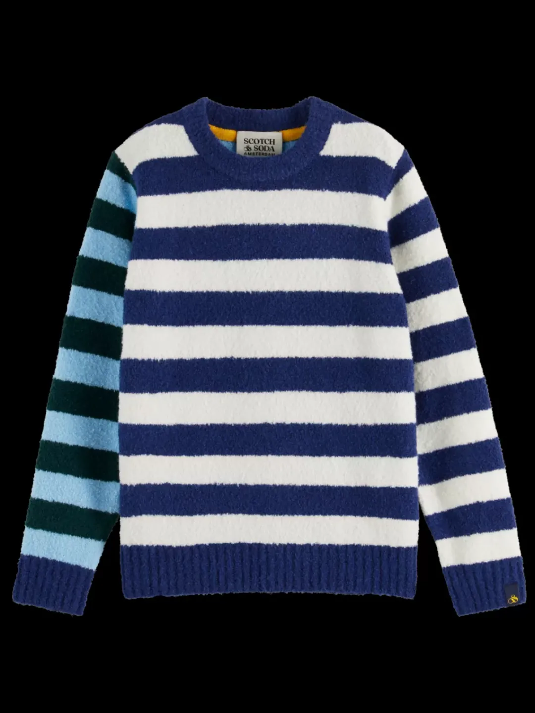 Fashion Scotch & Soda YARN-DYED STRIPED SOFT YARN PULLOVER MulticolourStripe