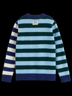 Fashion Scotch & Soda YARN-DYED STRIPED SOFT YARN PULLOVER MulticolourStripe