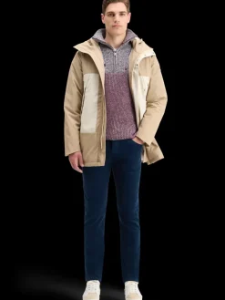 Clearance Scotch & Soda ZIP TROYER ALPACA WOOL BLEND SWEATER